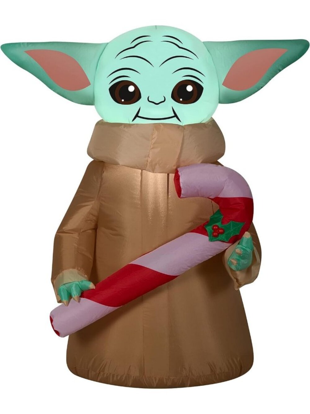 Inflatable Baby Yoda Decor with LED Lights, 42" Christmas Lawn Ornament